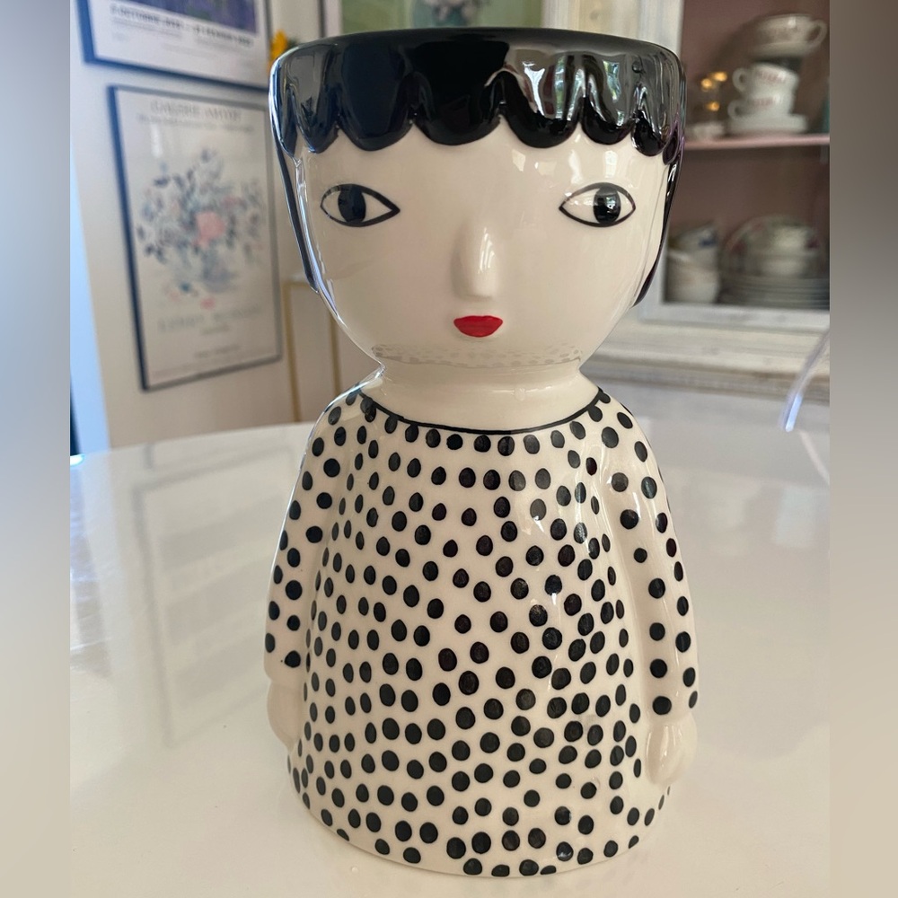 Anthropologie Kinska Ceramic Planter